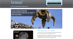 Desktop Screenshot of bread4scrap.com